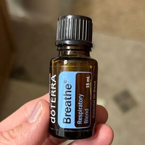 doTERRA Breathe Essential Oil - Brown and Blue Bottle